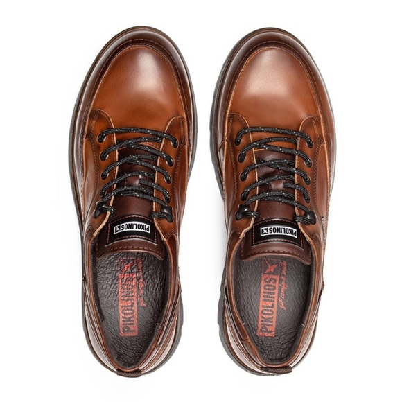 Pikolinos Brown Leather Oxfords with Comfort Sole‎ main image 9